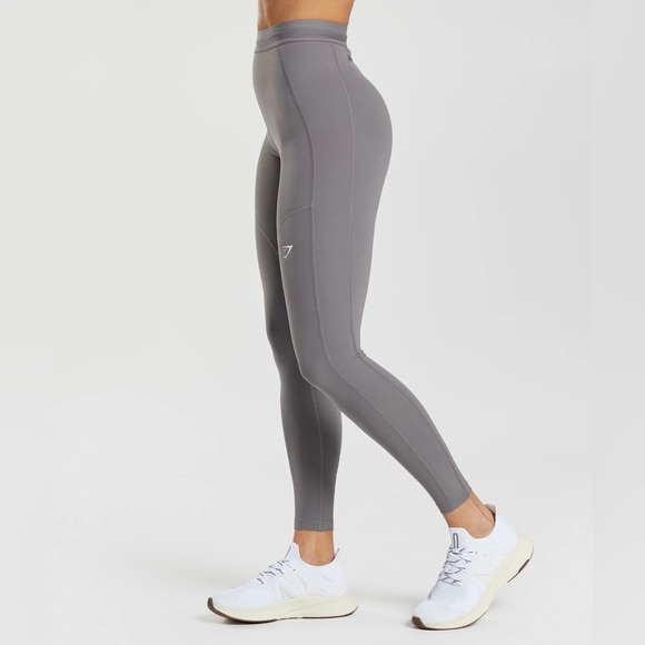Gymshark grey running leggings - Picture 2 of 7